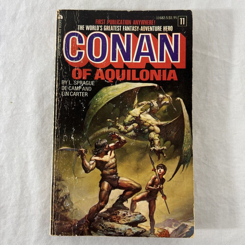 Conan of Aquilonia - Sprague de Camp - 1977 - Vintage Paperback